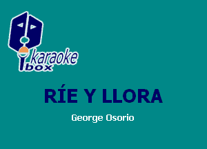 George Osorio