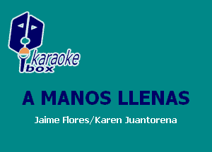 Jaime FloresXKaren Juantorena