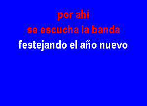 festejando el aiio nuevo