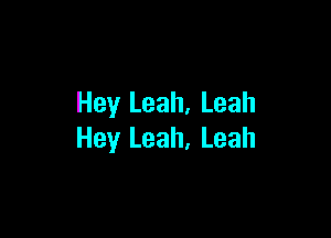 Hey Leah. Leah

i.