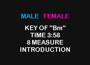 MALE
KEYOFBm

NME3 8
8MEASURE
INTRODUCHON