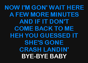 BYE-BYE BABY