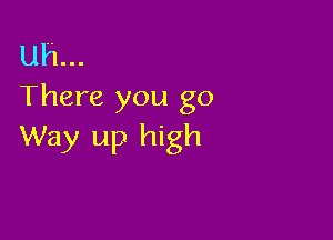 Uh...
There you go

Way up high