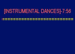 IINSTRUMENTAL DANCESl-7i56