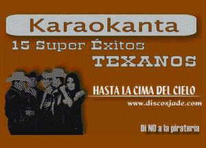 1 5 Super Exitos
TEXANOS

ASIA M (M DR ClElO

www.diuonjadcxom

mmmmtem