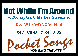 YOU SING THE HITS