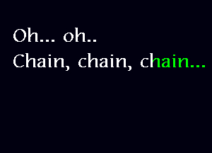 Oh... oh..
Chain, chain, chain...