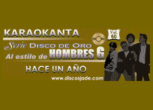 KARAOKANTA 3m

UV?! DISCO DE Ono - '

4. 9m 5,9 Hnmnms (Q

HAPF mo Mm

mdhcouodtcom