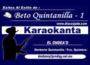 Exltos AtEstllaudog

6f - ammo

o , Norberto Quintmilla Foo. Quinton.

V .- dmdannygpmdigymelmx