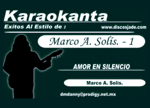 Kanaokanta
WHO W-ulscns Me-com

Warcofl. Sofia - I

O

AMOR EN SILENCIO