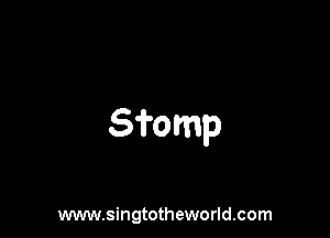 Sfomp

www.singtotheworld.com
