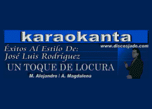 karaokanta

' . . w.d'st Sedo.com
lunu .U I ulh' Hr. w ' n!

jmf I 1m len'mn'l

l'N'l'UQl l-T I)I'i I.()('l'Hl

M Mumndro S A. Magdalrnu