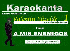 1

www.discosjade.com

A M! ENEMI

Hi NH (4 fat wirdtrrur