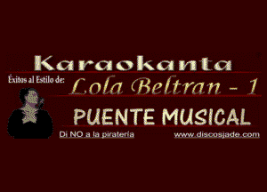 IKa raokantla
fnln (lefrnn - T

muigblllodez
i? PUENTE MUSICAL

Du NO a la paulrl-u wu-w (11st1qu com