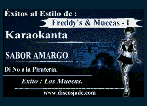 Iixitns ul l-istiln dc z

!Fde?'sI8le irfcmll

Karaokanta a
J A J
SABOR AMARGO 4m -

Di V0.1 In I inmriu. f
A
Iivilu s 1.05 ,Um'un. s

u u u AnN'IIKIJQITJ'HNI