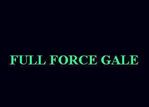 FULL FORCE GALE