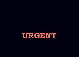 URGENT