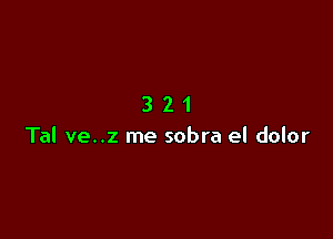 321

Tal ve..z me sobra el dolor