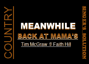 MWWMHLE

MGR AT MAKING
Tim McGraw ff Faith Hill

COUNTRY

noun'ms smaams