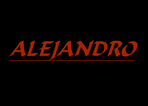 ALEJANZDRO