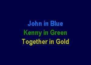 Together in Gold