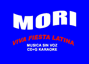 mED

MUSICA SIN V02
CDoG KARAOKE