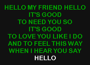 HELLO