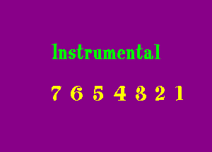 Instrumental

7654821