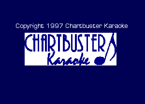 Copyright 199? Chart step Karaoke