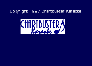 Copyright 1997 Chambusner Karaoke

.41. Lo-M'LR