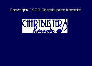 Copyright 1998 Chambusner Karaoke

w aw