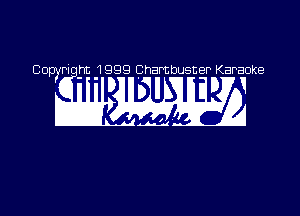 C10

Pi DE -1999 Chambusner Karaoke
M-
