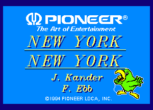 (U2 nnnweem

7775- Art of Entertainment

NEW YORK
NEW YORK
2m? ?gxl