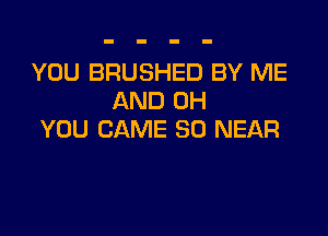 YOU BRUSHED BY ME
AND 0H

Y...

IronOcr License Exception.  To deploy IronOcr please apply a commercial license key or free 30 day deployment trial key at  http://ironsoftware.com/csharp/ocr/licensing/.  Keys may be applied by setting IronOcr.License.LicenseKey at any point in your application before IronOCR is used.