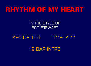 IN THE STYLE 0F
HUD STEWART

KB OF EDbJ TIME 4111

12 BAR INTRO