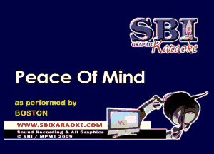 Peace Of Mind

5 5 pa rl'urme d by
ED STOH

.www.samAnAouzcoml
ad

un- unnum- s all cup.-
a sum nun aun-