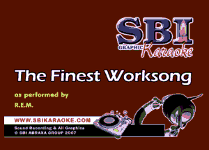 The Finest Workson

tn pcdclmld by .. 4. - K. ...y