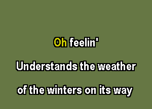 0h feelin'

Understands the weather

of the winters on its way