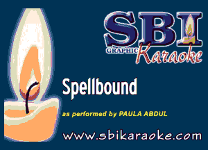 'peHbound

u podonudby PAULA ABDUL

w.9 ' ik . raoke.com