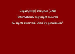 Copyright (c) Designoc (8M1)
hmmdorml copyright wound

All rights macrmd Used by pmown'