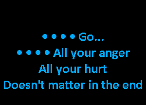 0 0 0 060...

0 0 0 0 All your anger
All your hurt
Doesn't matter in the end
