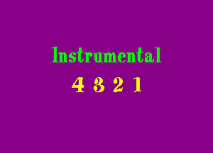 Instrumental

4821