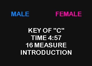 KEYOFC

WME457
16MEASURE
INTRODUCHON