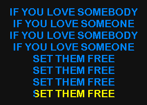 SET TH EM FREE