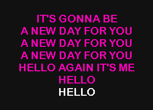 HELLO