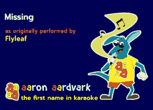 g the first name in karaoke