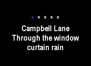 k'kiri'i'

Campbell Lane

Through the window
curtain rain