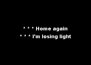 ik Home again

ik I'm losing light