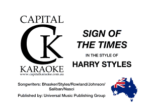 CAPITAL

SIGN OF
lg THE TIMES
HARRY STYLES

KARAO K.E

E .
SUHQWIHE'S Bhaakanswlesmam audIJohnsm-' M
SalibanNaazl

Publlsncd byz Un mull MuzIz mbllning Gme b