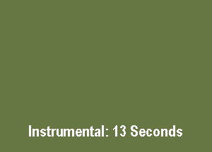 lnstrumentalz 13 Seconds